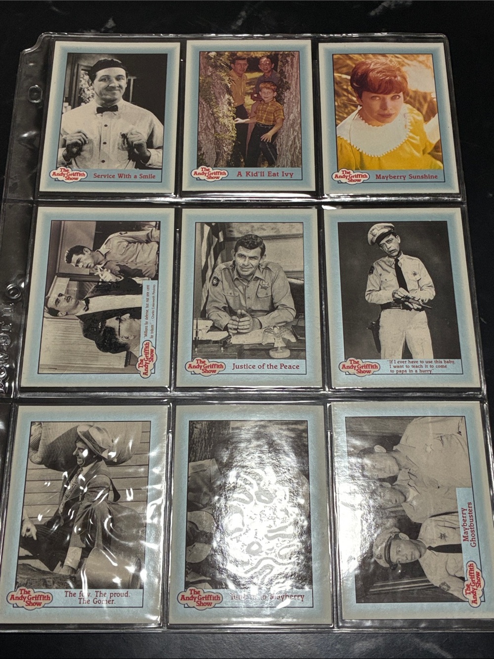 The Andy Griffith Show  1990 Vintage Trading Cards